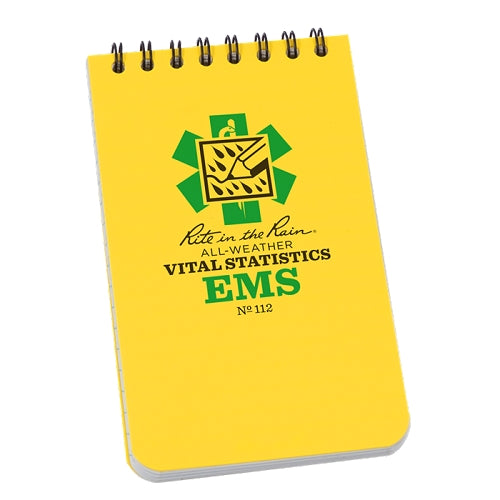 RITE IN THE RAIN EMS Vital Statistics Book