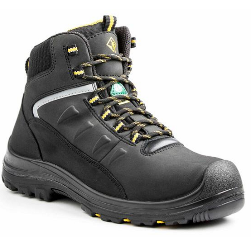 Terra Findlay 6" Work Boot For Men, Full Grain Waterproof Nubuck Leather