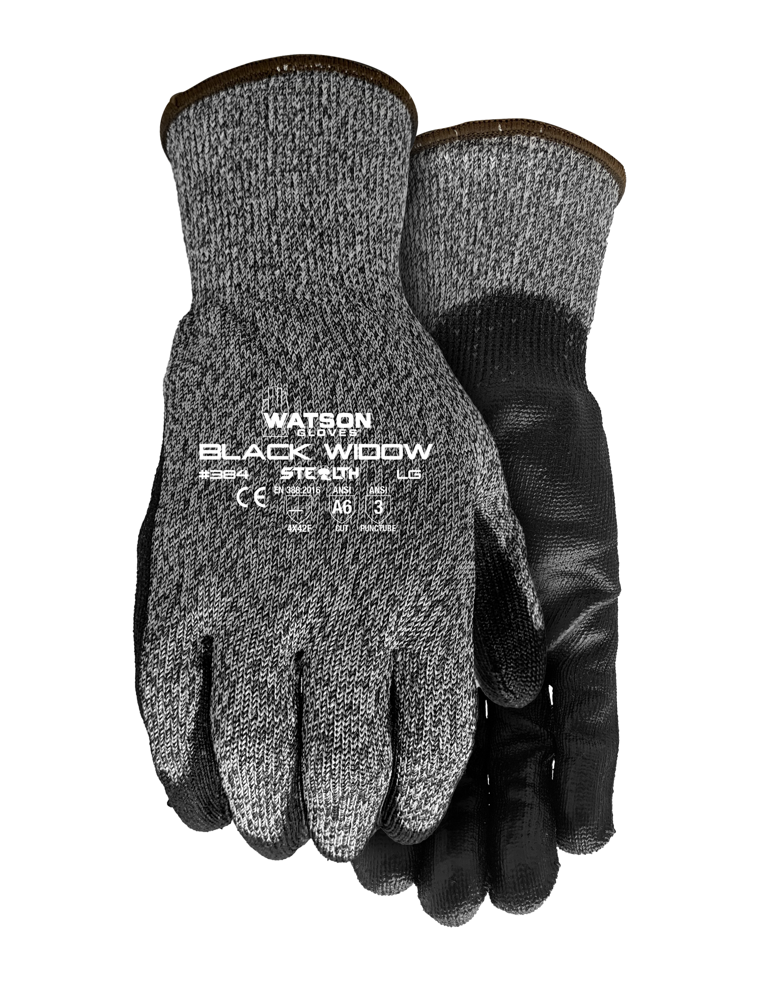 384 Watson Stealth Black Widow Gloves — Ono Work &