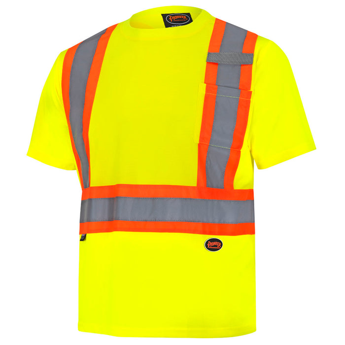 Surewerx 6991 Hi Viz Bird's-Eye Safety T-Shirt