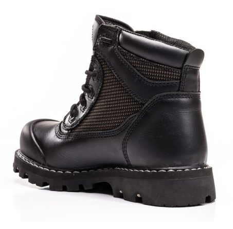 Royer 6" Work Boot For Men, Composite Toe Black Leather & Direct-Attach PU Midsole