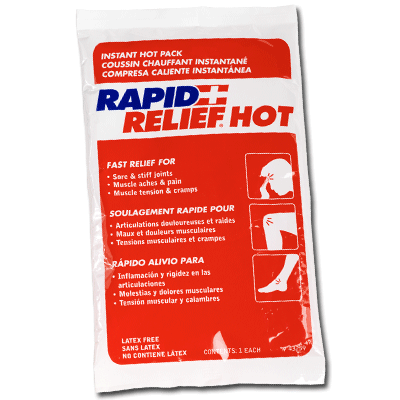 RAPID RELIEF Instant Cold & Hot Pack