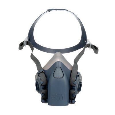 3M 7500 Series Silicone Half Mask Respirator Assembly