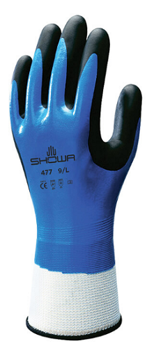 SHOWA Nitrile Fully Dipped Insulated Work Glove