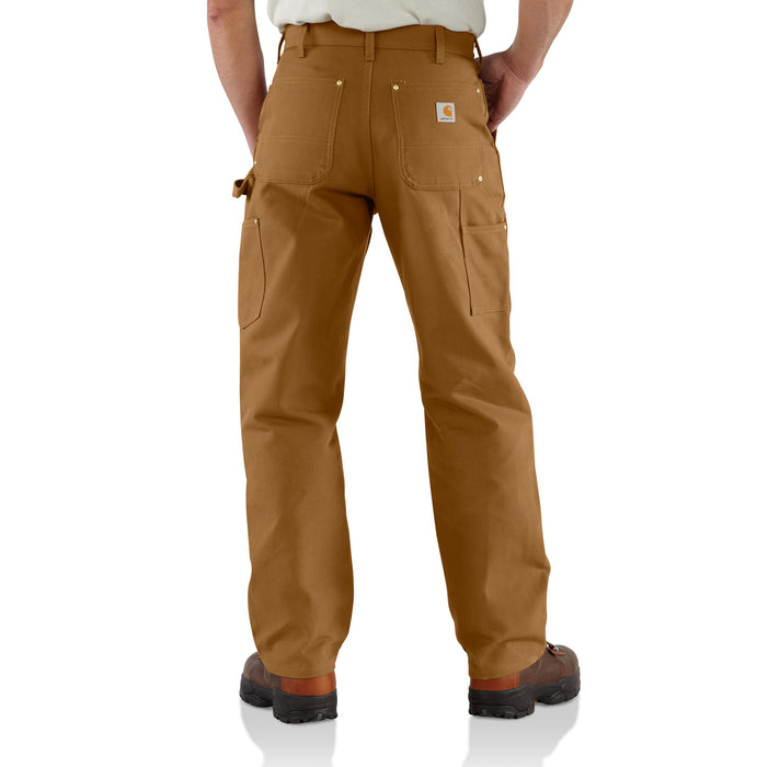 Loose Original Fit Double-Front Work Pants For Men