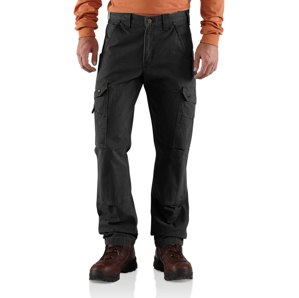 Abrasion-Resistant Relaxed Fit Work Pants For Men