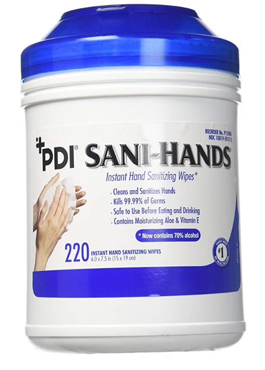 PDI Sani-Hands Wipes