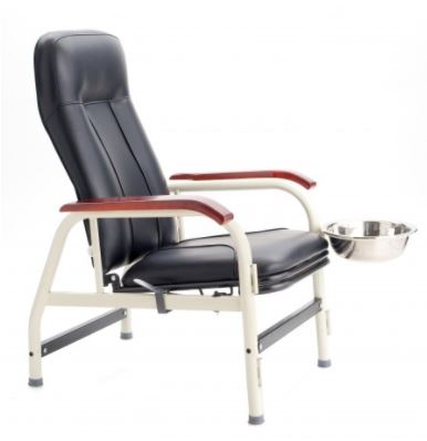 Accident Treatment Chair Complete With Headrest & Padded Armrests