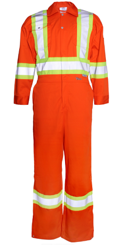 VIKING 4" Reflective Work Coverall (Tall Inseam)